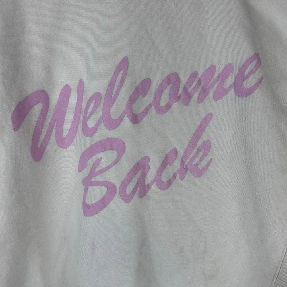 Views Podcast‎ Hoodie Mens Large Pullover Welcome Back Embroidered Sweatshirt